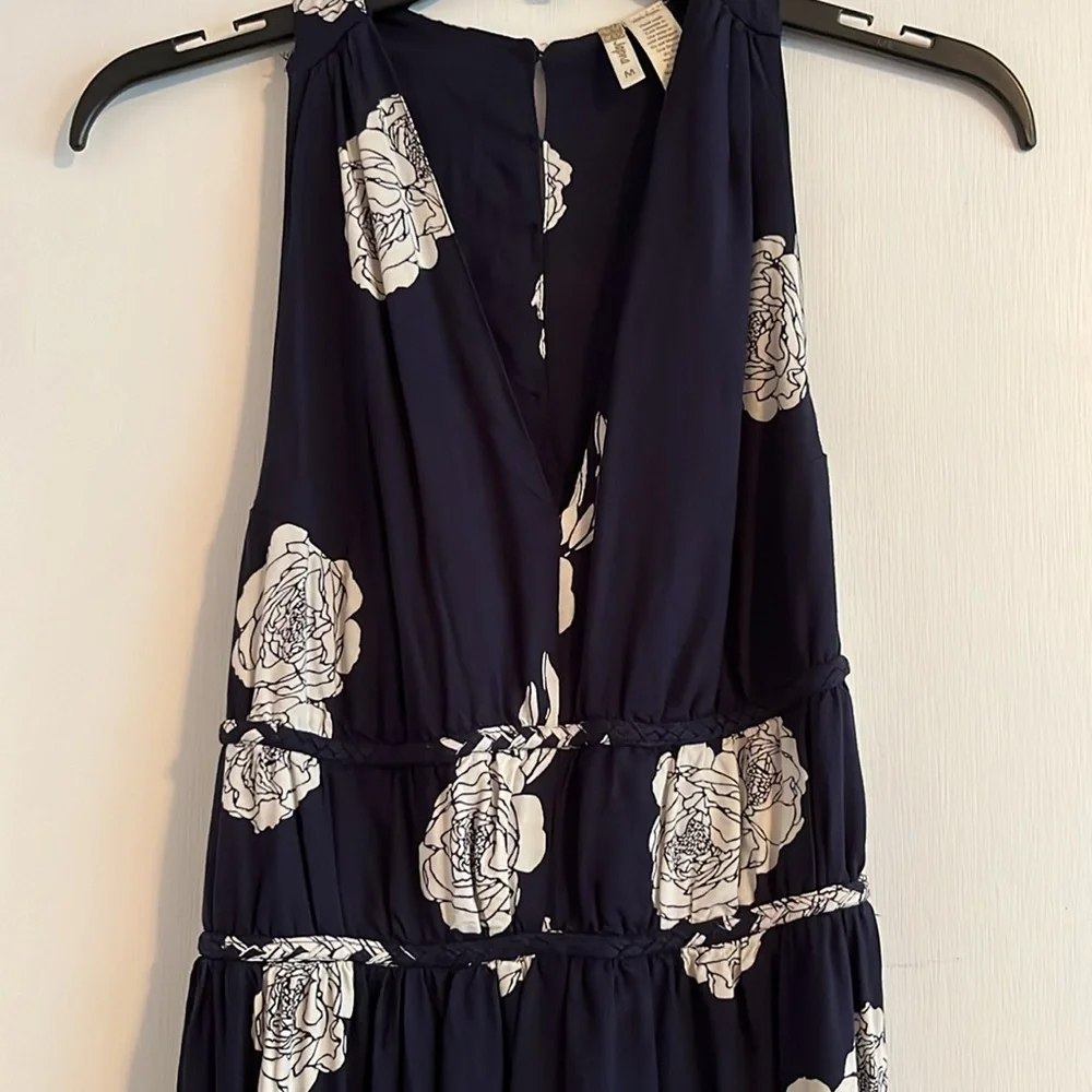 Juniors Japna Navy Maxi Dress - Picture 2 of 9